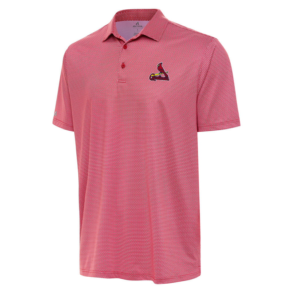 MLB St. Louis Cardinals Antigua Rings Polo - Red