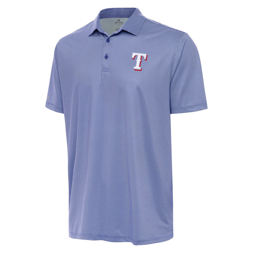 MLB Texas Rangers Antigua Rings Polo - Blue