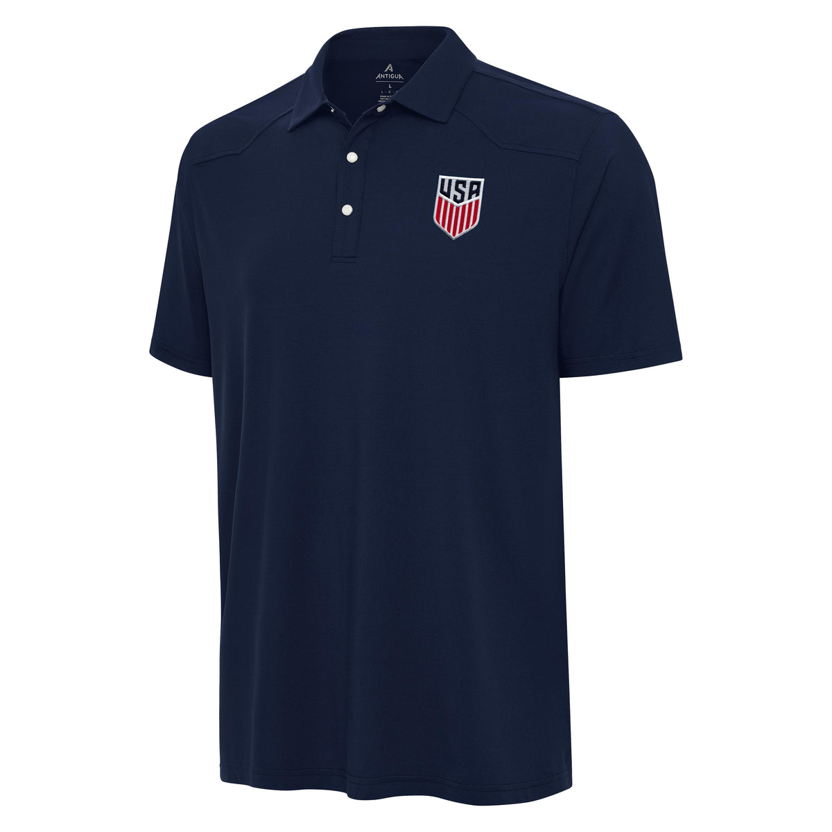 USMNT National Team Antigua Men's Western Polo - Navy
