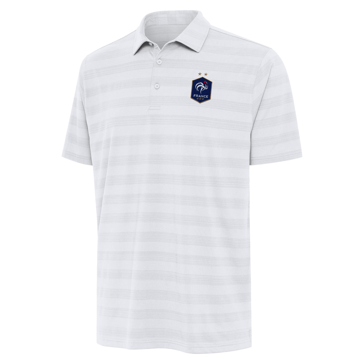 France National Team Antigua Men's Channel Polo - White