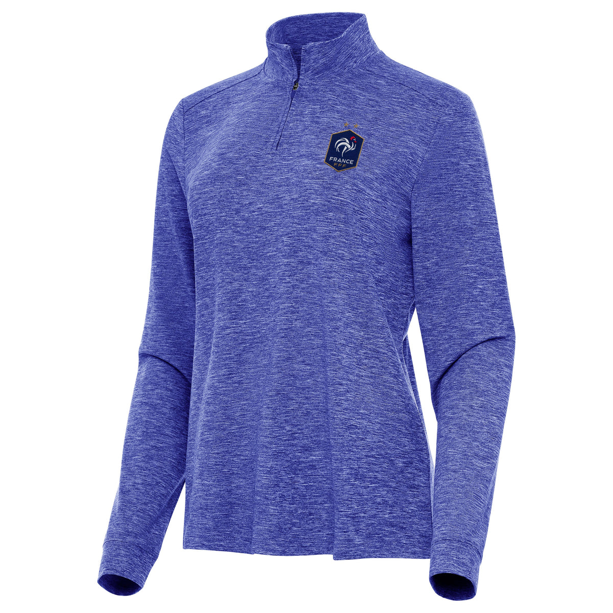 France National Team Antigua Women's Master 1/4 Zip Pullover - Blue