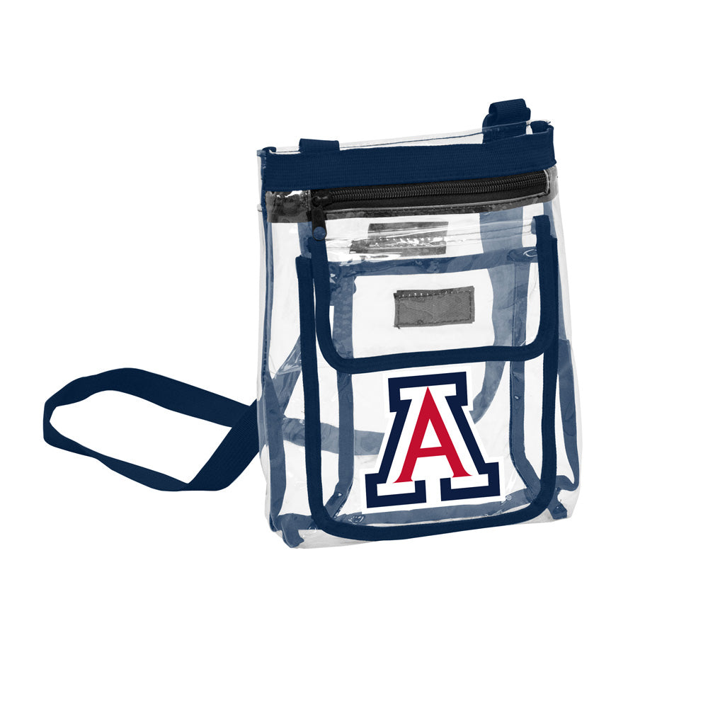 NCAA Arizona Wildcats Logo Brands Clear Gameday Crossbody Bag