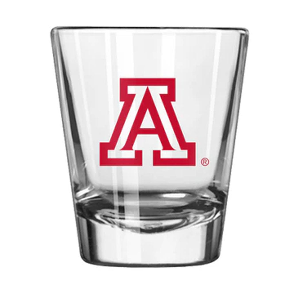 NCAA Arizona Wildcats Logo Brands Game Day 2oz Shot Glass