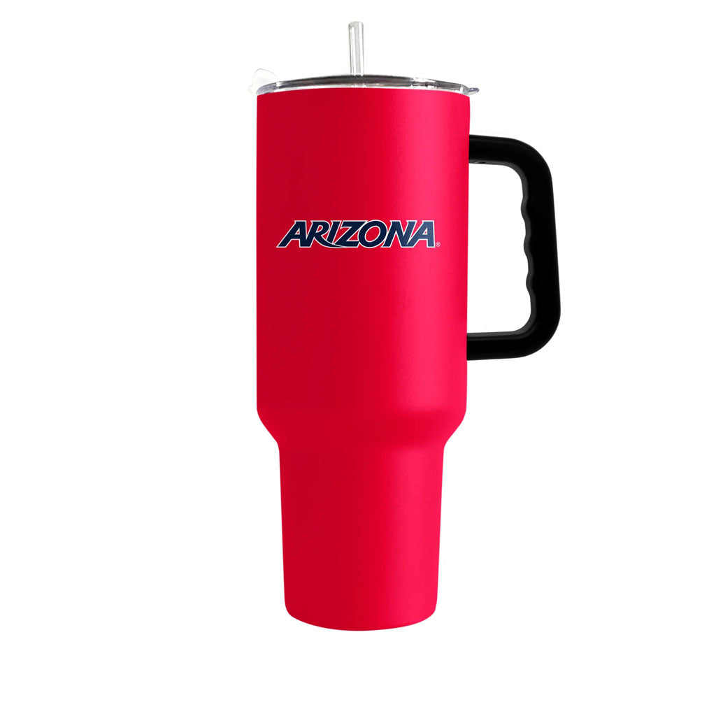 NCAA Arizona Wildcats Logo Brands 40oz Flipside Powder Coat Tumbler