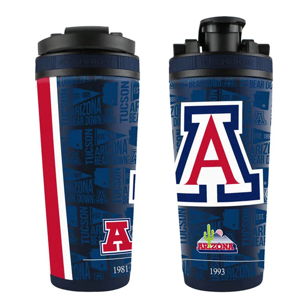 NCAA Arizona Wildcats WinCraft 26oz Elements Ice Shaker