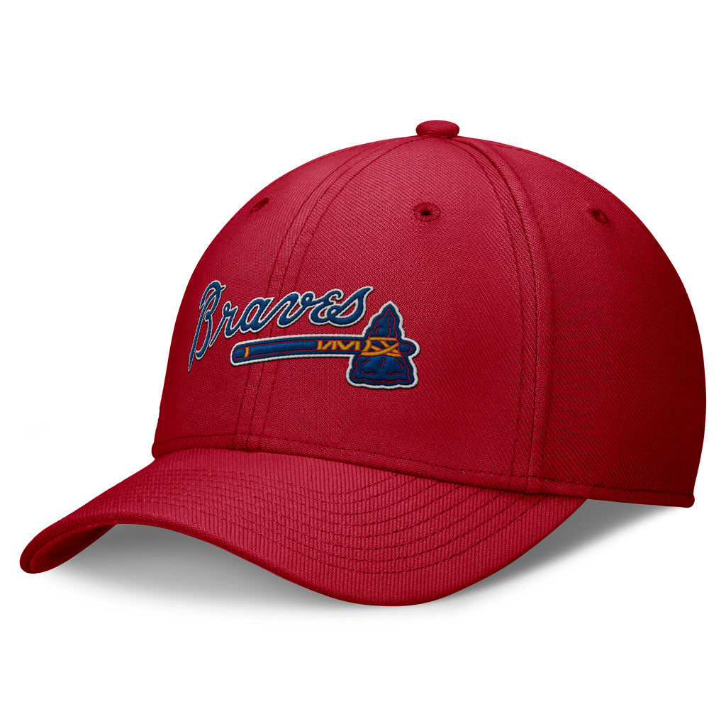 MLB Atlanta Braves Nike Alternate Flex Fit Hat - Red