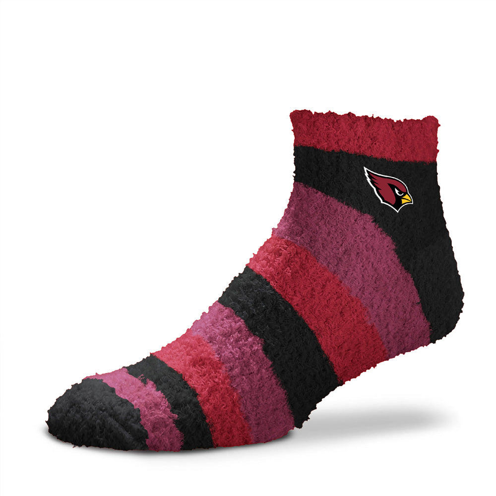 NFL Arizona Cardinals For Bare Feet Rainbow II Cozy Socks
