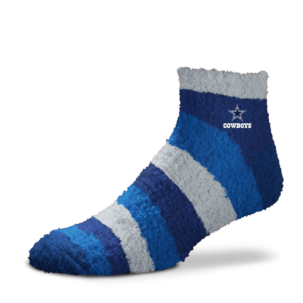 NFL Dallas Cowboys For Bare Feet Rainbow II Cozy Socks