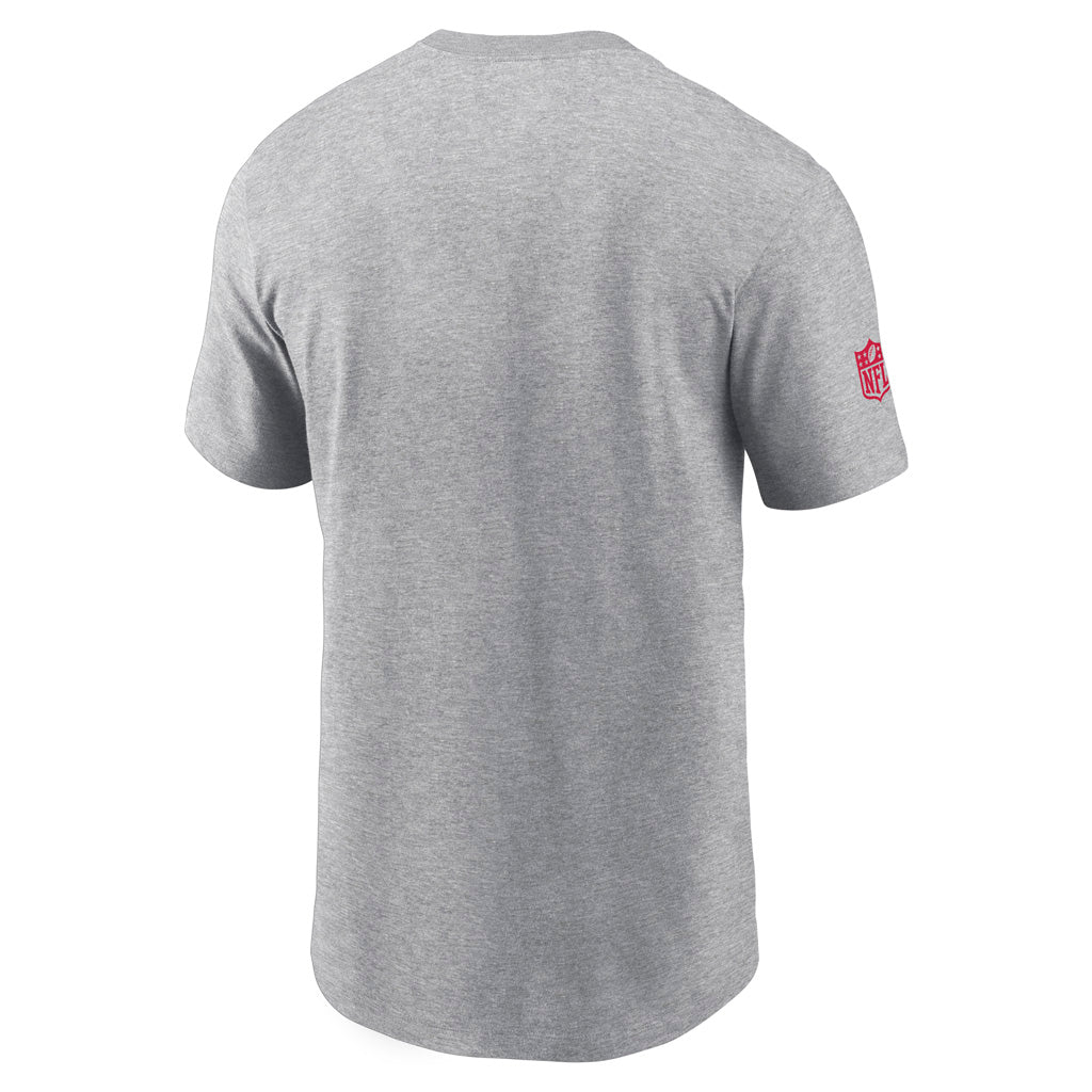 NFL San Francisco 49ers Nike Team Issue T-Shirt - Heather Gray