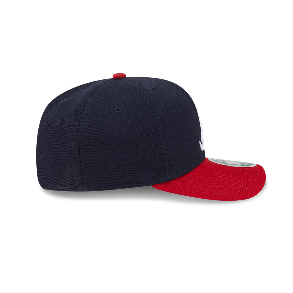 MLB Atlanta Braves New Era Player Replica 9SEVENTY Stretch-Snapback Hat - Navy