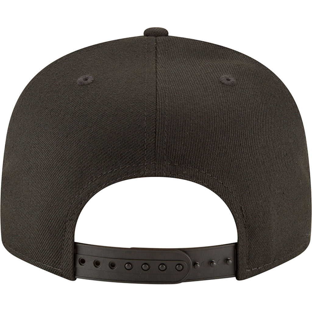 MLB Toronto Blue Jays New Era Black on Black 9FIFTY Snapback Hat - Black