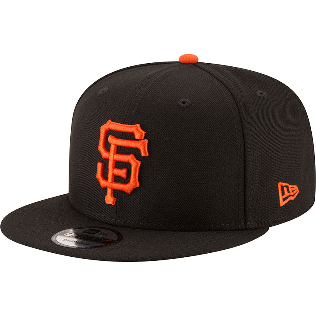 MLB San Francisco Giants New Era Basic 9FIFTY Snapback Hat - Black