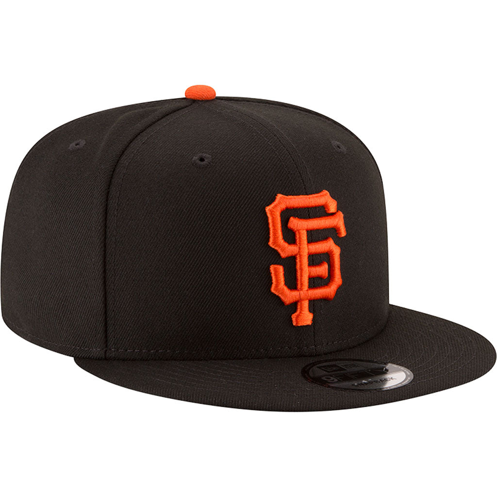 MLB San Francisco Giants New Era Basic 9FIFTY Snapback Hat - Black