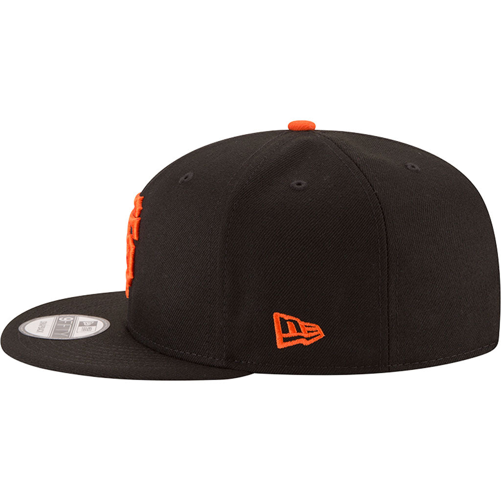 MLB San Francisco Giants New Era Basic 9FIFTY Snapback Hat - Black