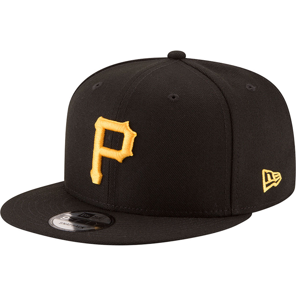 MLB Pittsburgh Pirates New Era Basic 9FIFTY Snapback Hat - Black