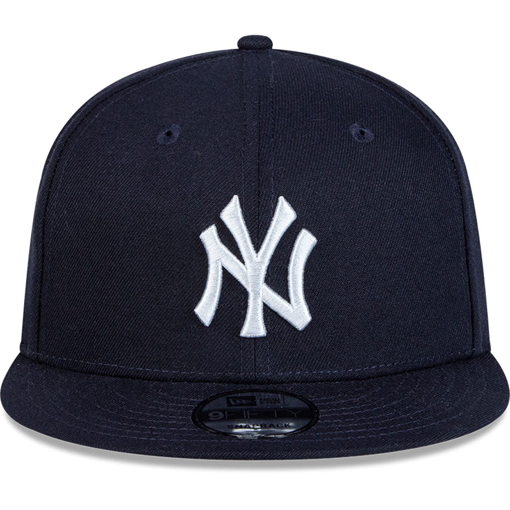 MLB New York Yankees New Era Basic 9FIFTY Snapback Hat - Navy
