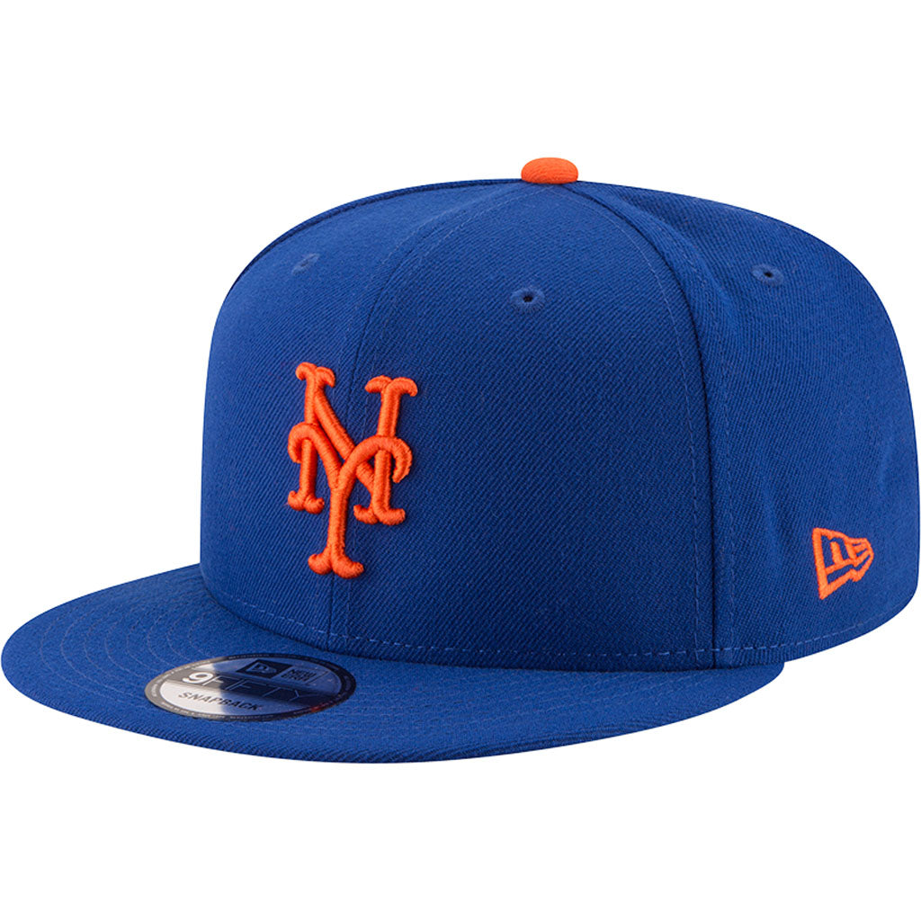 MLB New York Mets New Era Basic 9FIFTY Snapback Hat - Blue