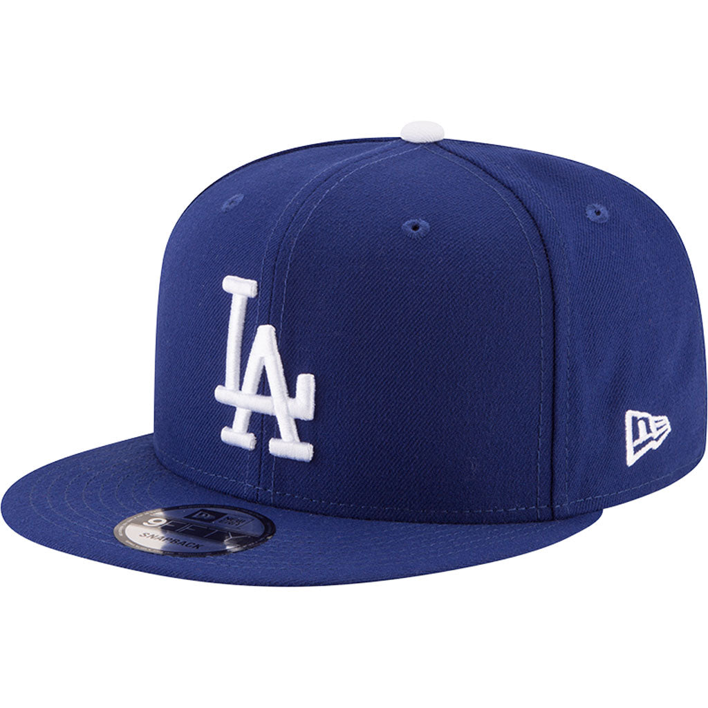 MLB Los Angeles Dodgers New Era Basic 9FIFTY Snapback Hat - Blue