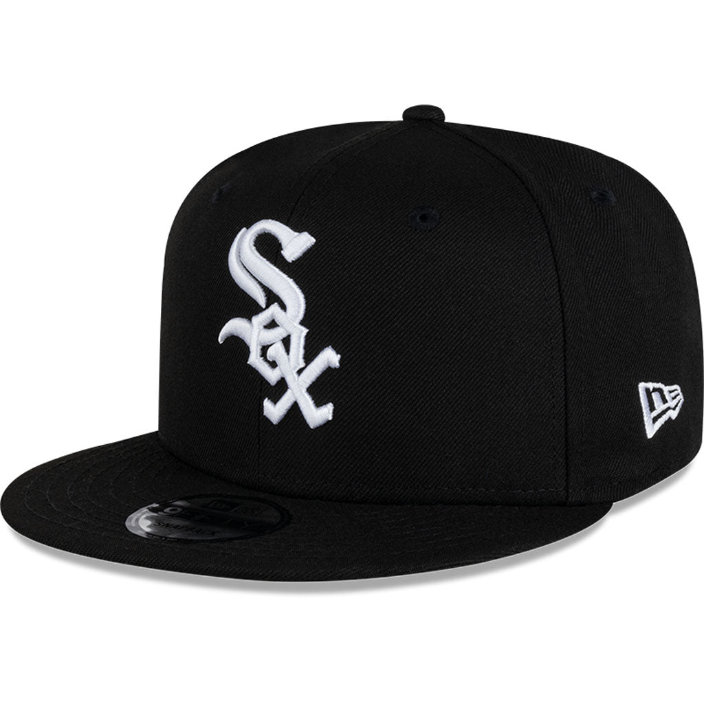 MLB Chicago White Sox New Era Basic 9FIFTY Snapback Hat - Black