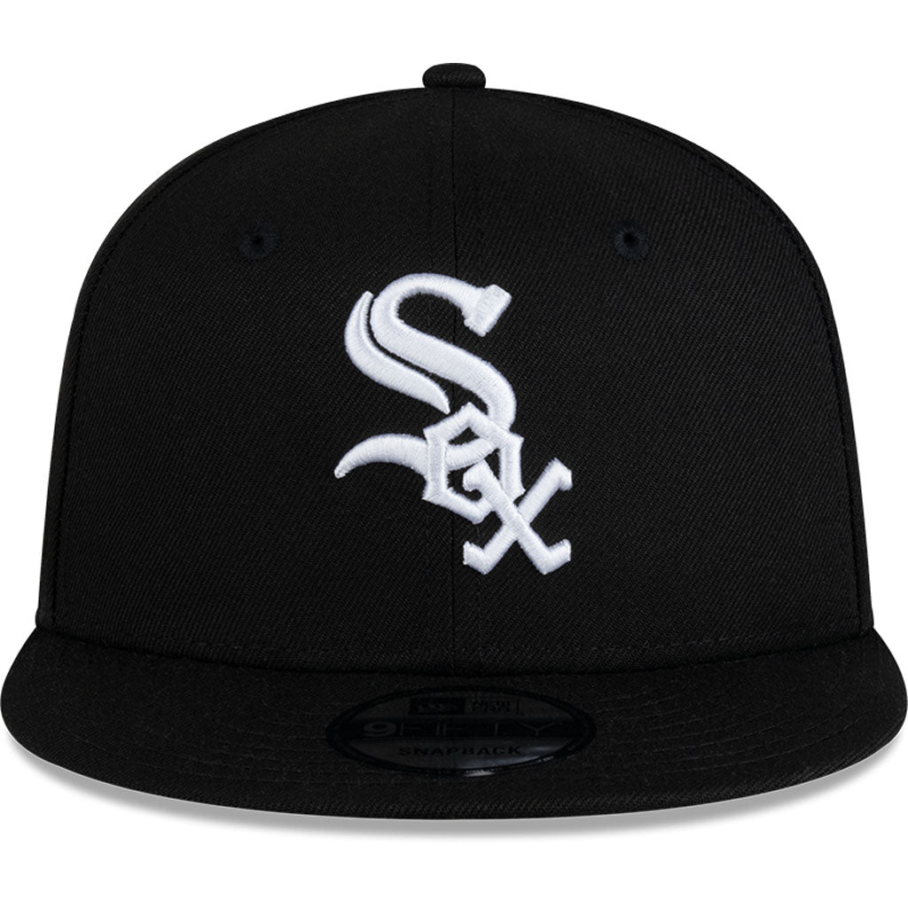 MLB Chicago White Sox New Era Basic 9FIFTY Snapback Hat - Black