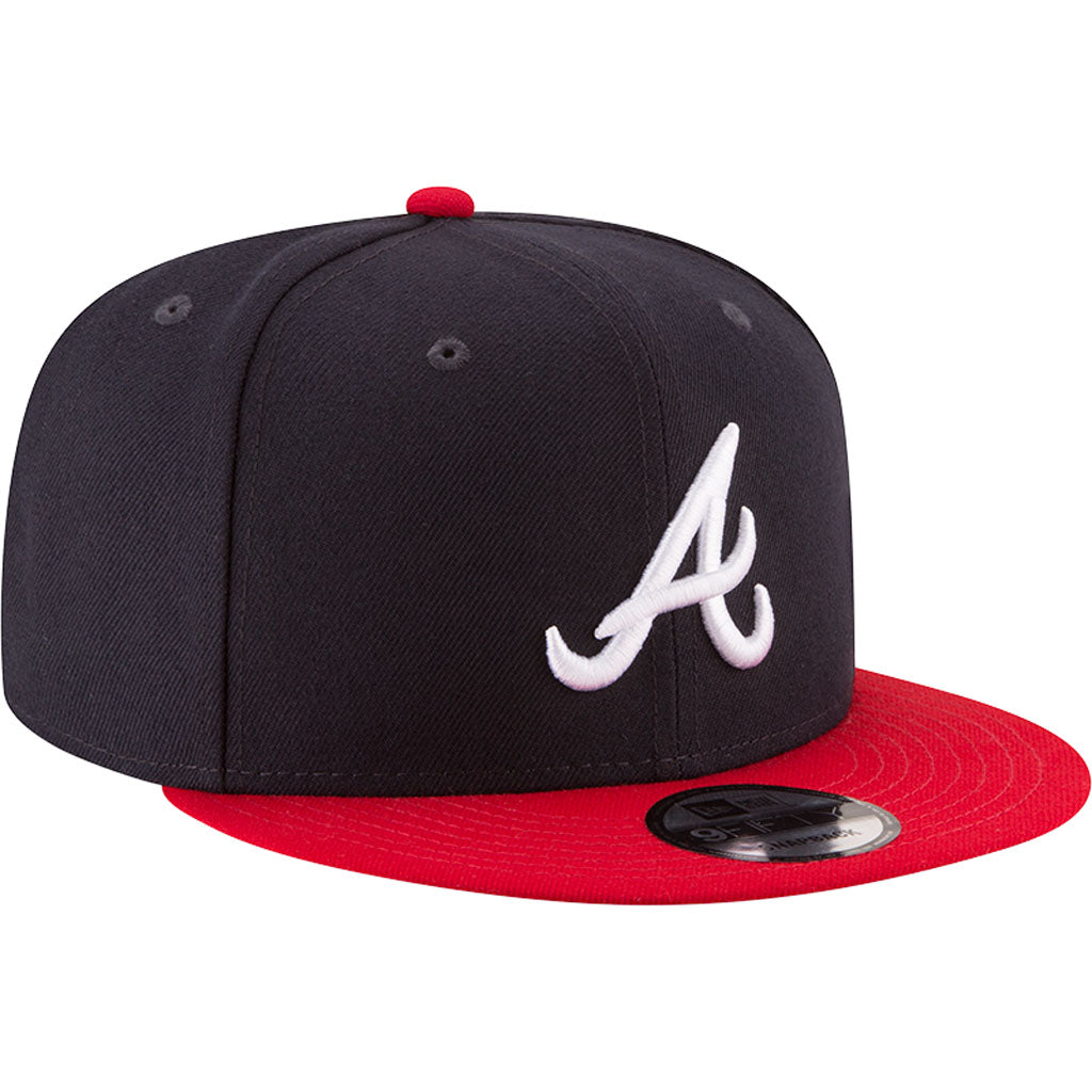 MLB Atlanta Braves New Era Basic 9FIFTY Snapback Hat - Navy