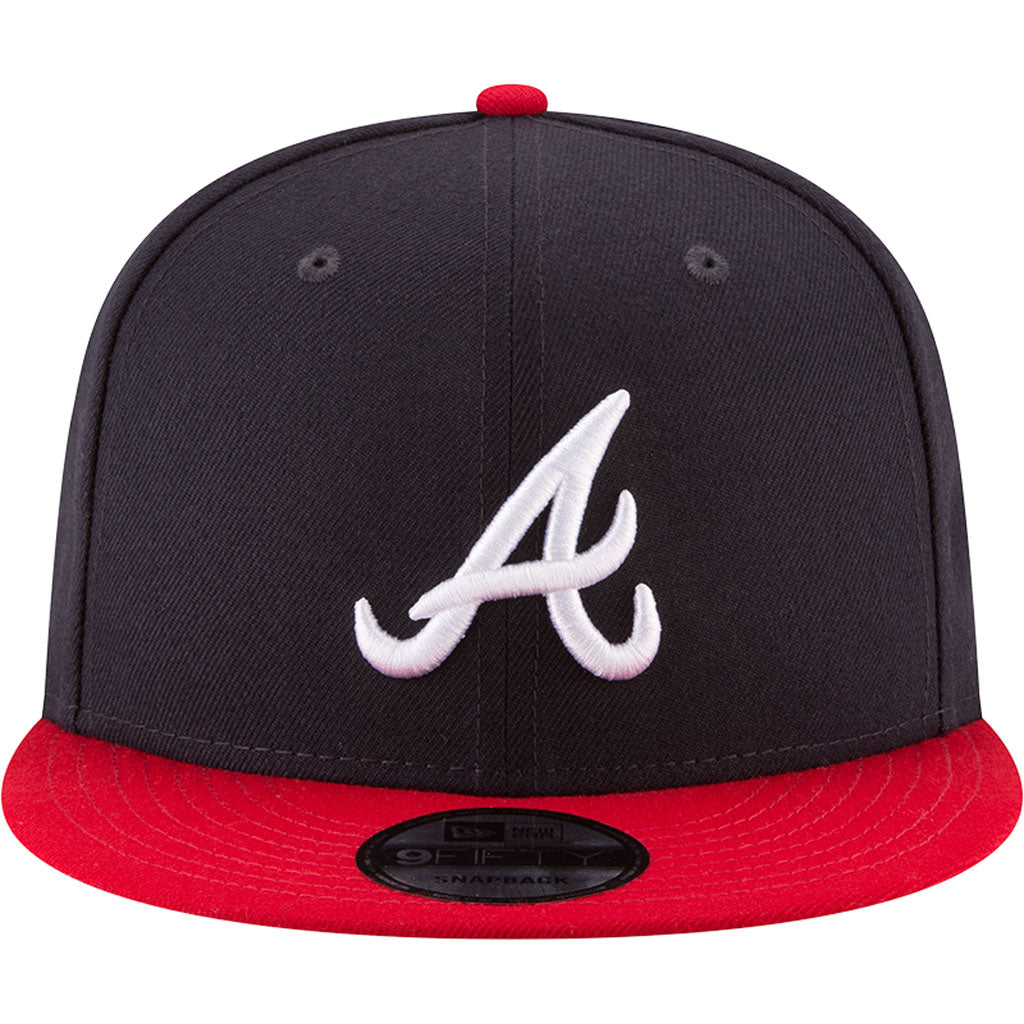 MLB Atlanta Braves New Era Basic 9FIFTY Snapback Hat - Navy