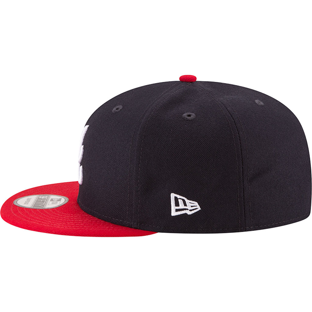 MLB Atlanta Braves New Era Basic 9FIFTY Snapback Hat - Navy