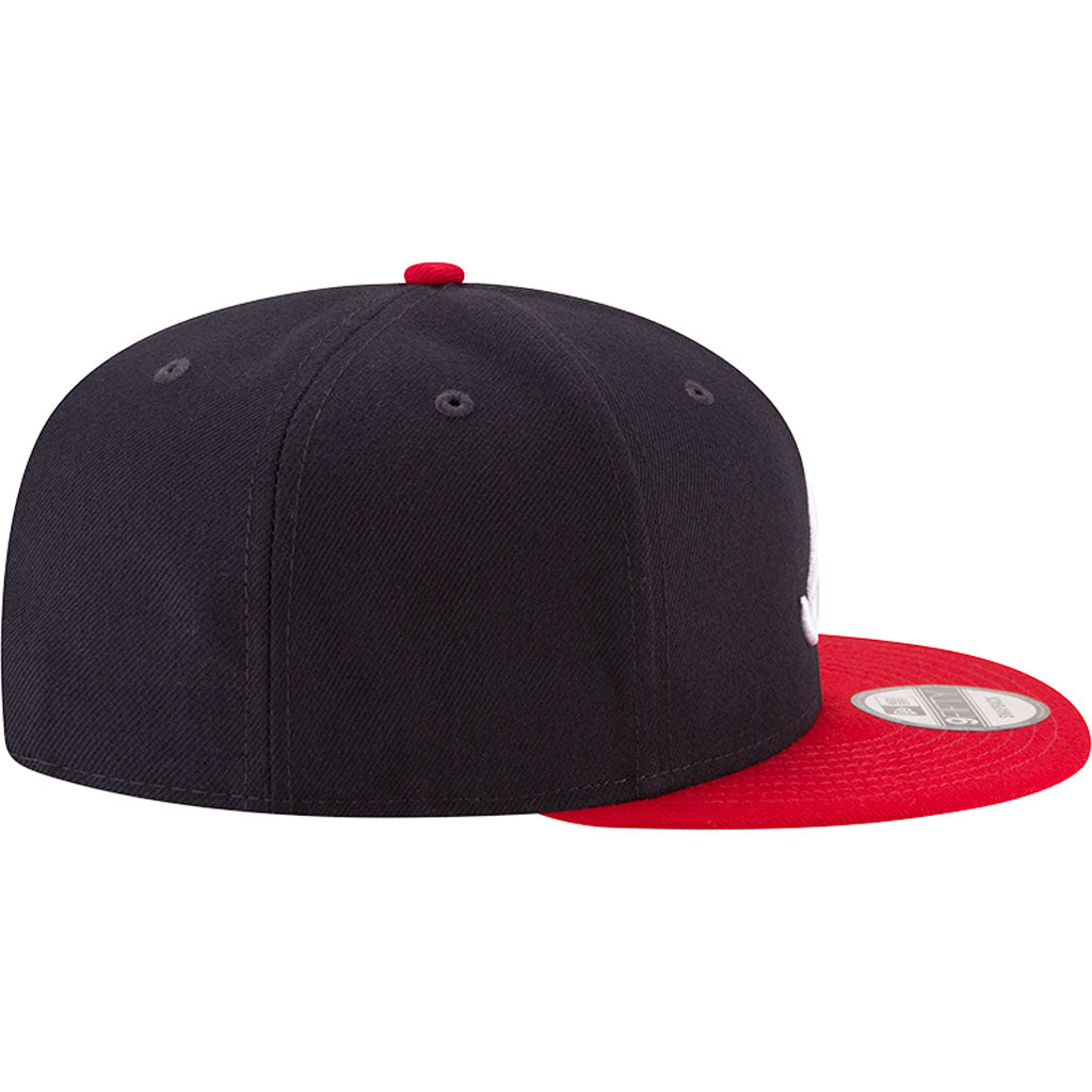 MLB Atlanta Braves New Era Basic 9FIFTY Snapback Hat - Navy