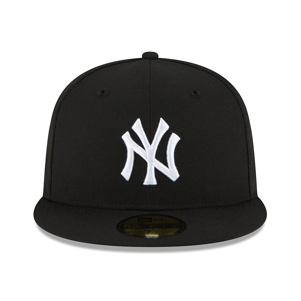 MLB New York Yankees New Era Black &amp; White 59FIFTY Fitted