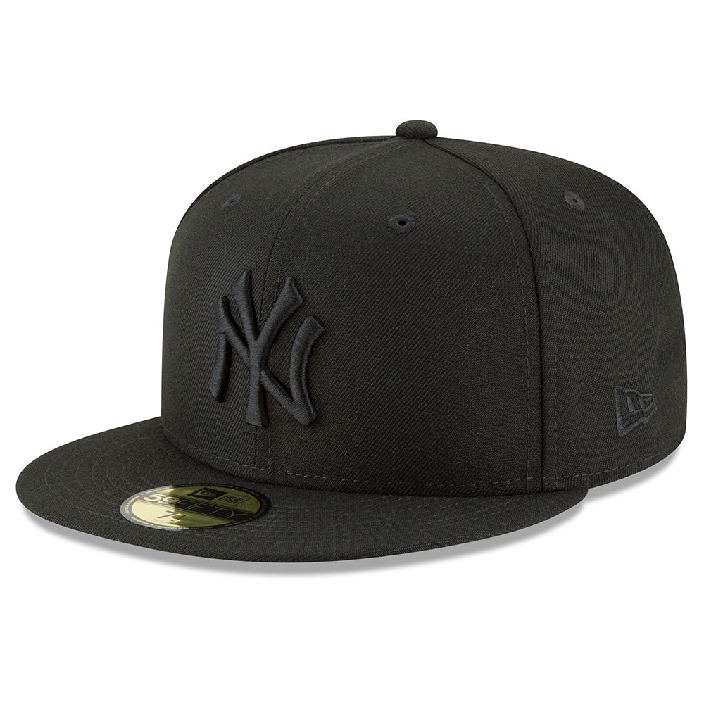 MLB New York Yankees New Era Black on Black 59FIFTY Fitted
