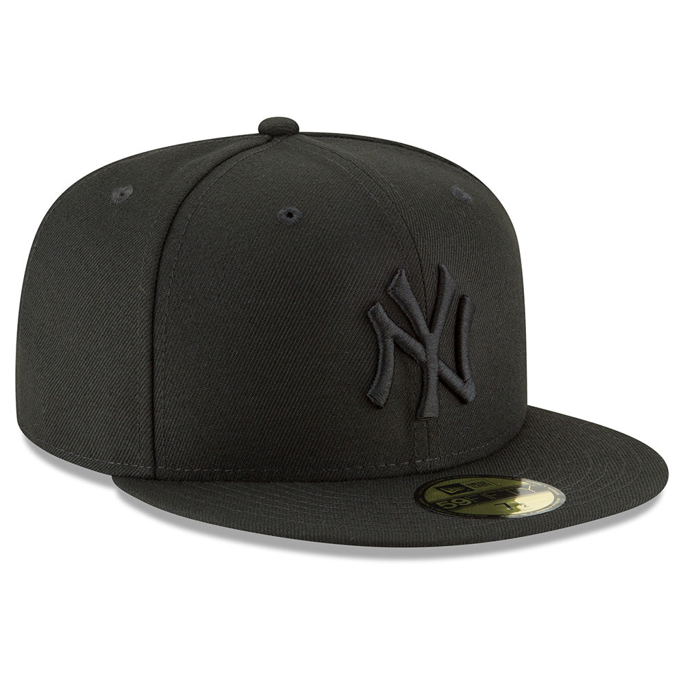 MLB New York Yankees New Era Black on Black 59FIFTY Fitted