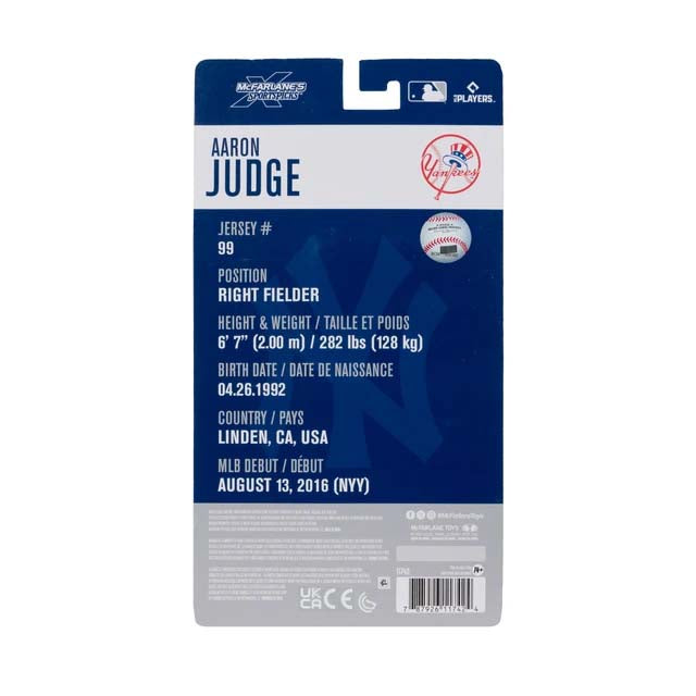 MLB New York Yankees Aaron Judge McFarlane 6" Action Figure