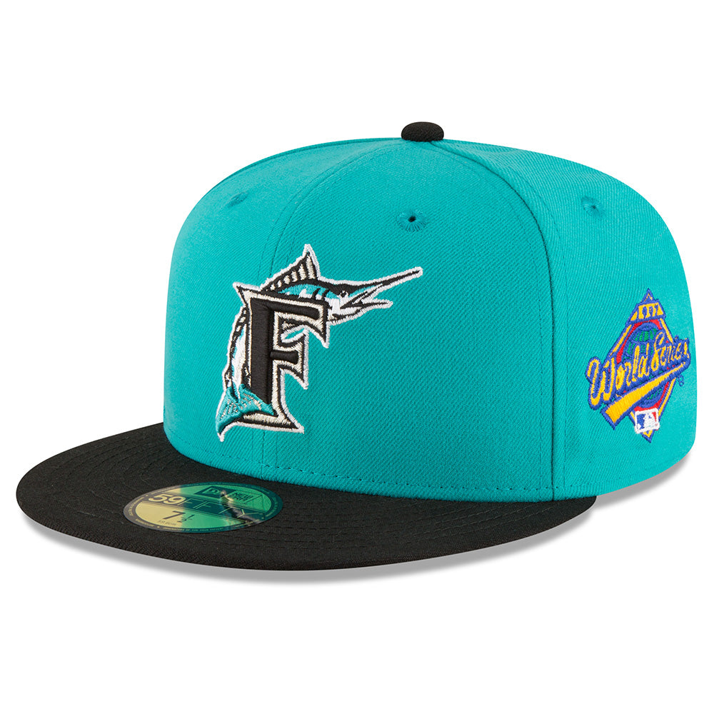 MLB Miami Marlins New Era 1997 World Series Side Patch 59FIFTY Fitted
