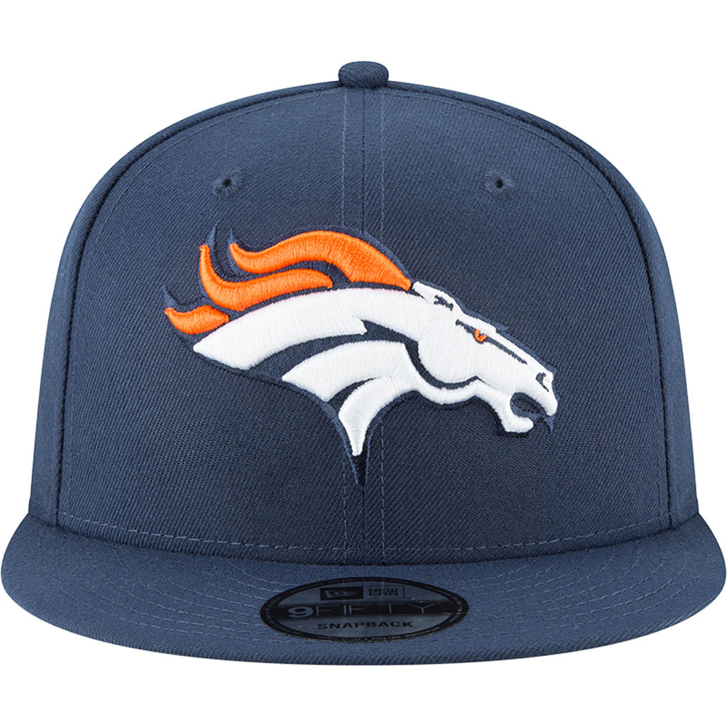 NFL Denver Broncos New Era Basic OTC 9FIFTY Snapback Hat - Navy