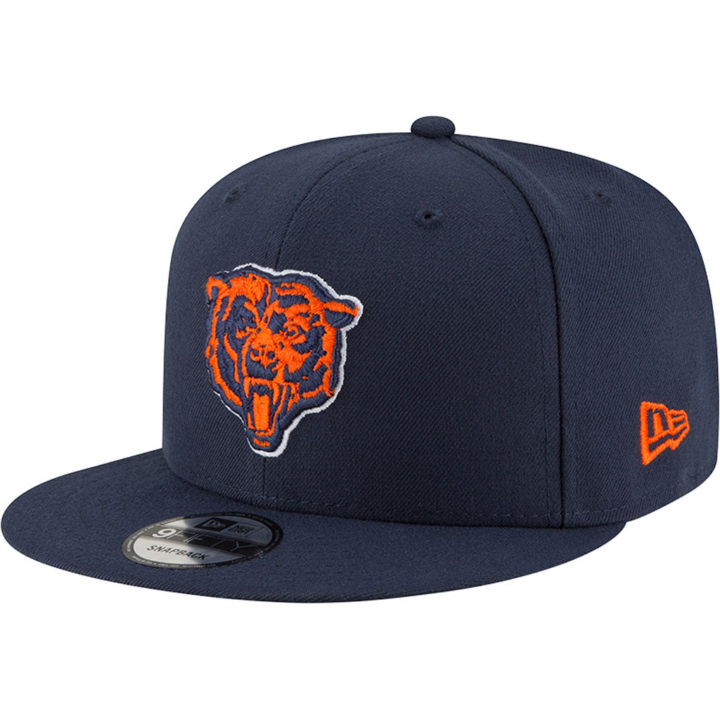 NFL Chicago Bears New Era Basic OTC 9FIFTY Snapback Hat - Navy