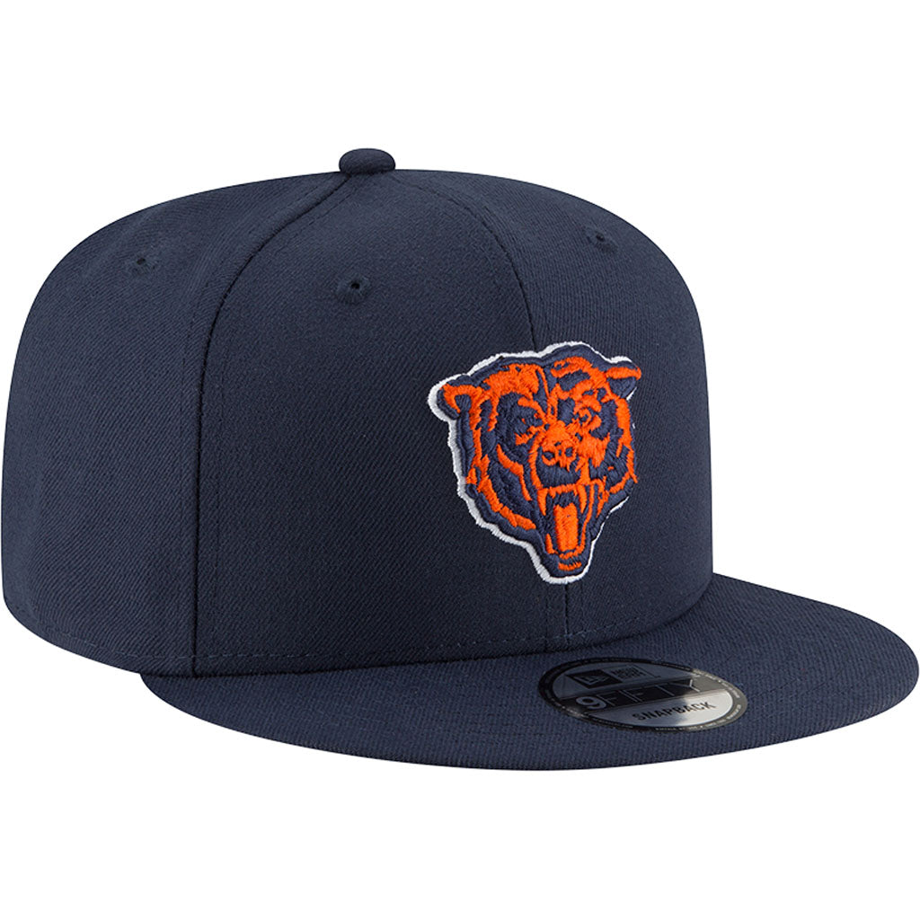 NFL Chicago Bears New Era Basic OTC 9FIFTY Snapback Hat - Navy