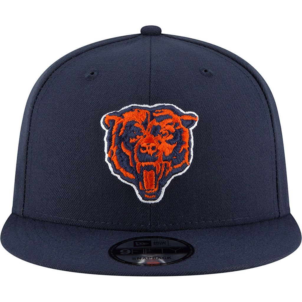 NFL Chicago Bears New Era Basic OTC 9FIFTY Snapback Hat - Navy