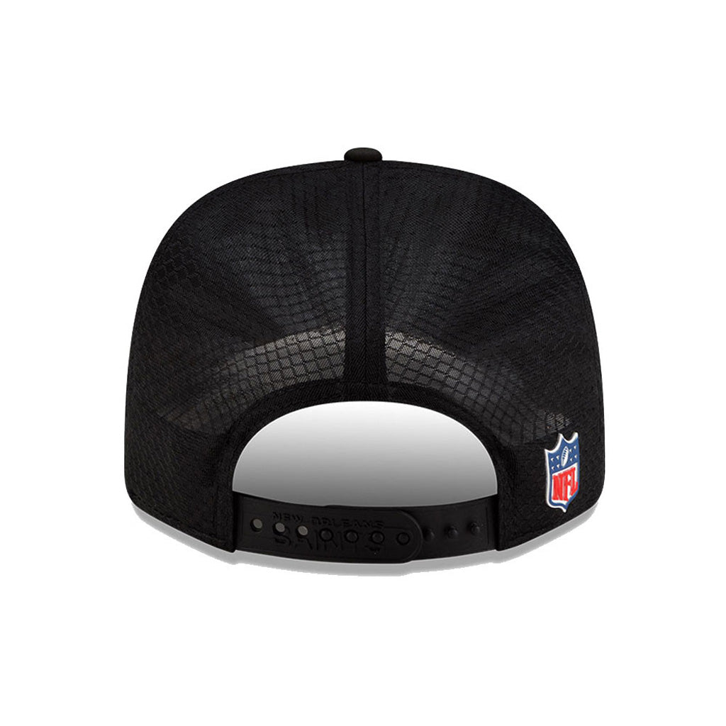 NFL New Orleans Saints New Era 2025 Sideline 9SEVENTY Stretch-Snapback Hat - Black