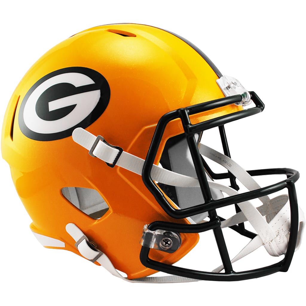NFL Green Bay Packers Riddell Replica Helmet - Yellow
