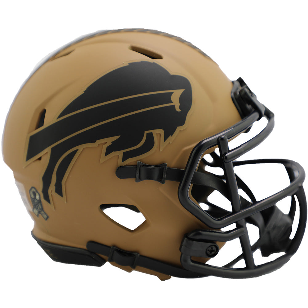 NFL Buffalo Bills Riddell 2023 Salute to Service Mini Speed Helmet