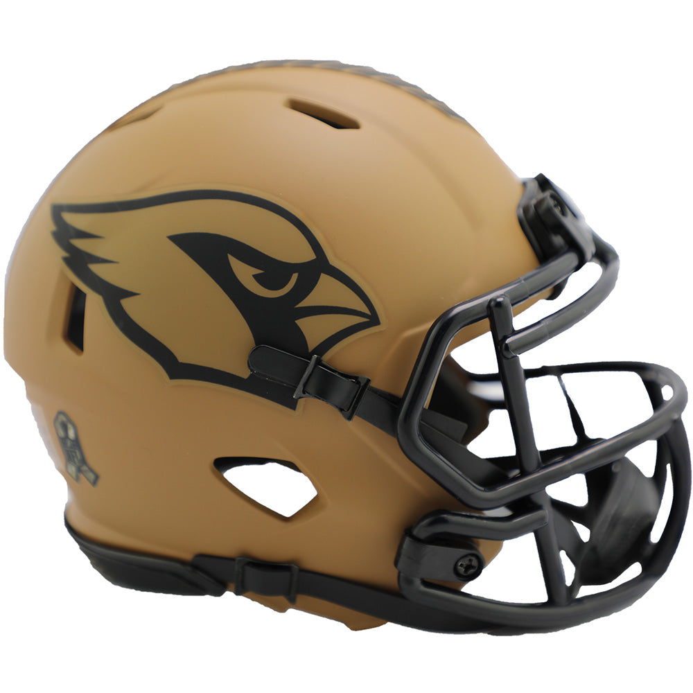 NFL Arizona Cardinals Riddell 2023 Salute to Service Mini Speed Helmet