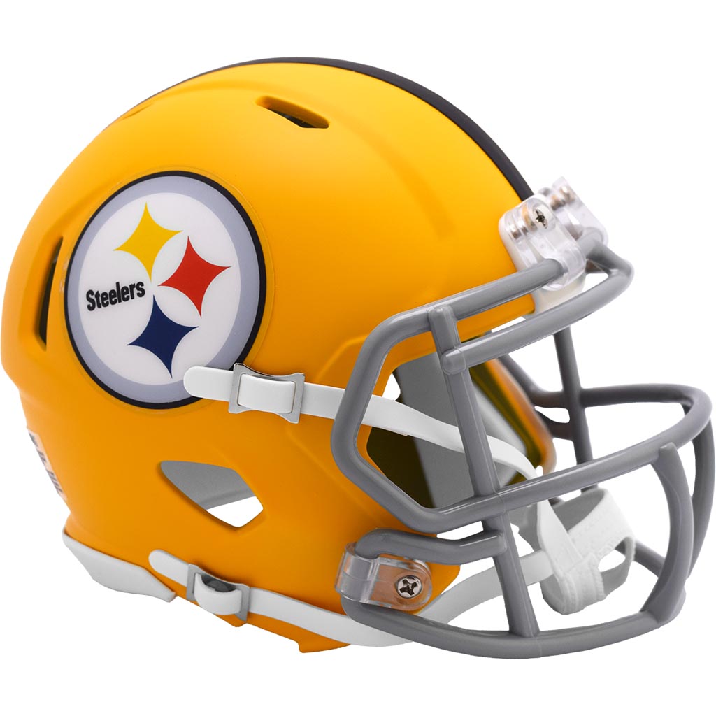 NFL Pittsburgh Steelers Riddell Alternate Mini Speed Helmet - Yellow