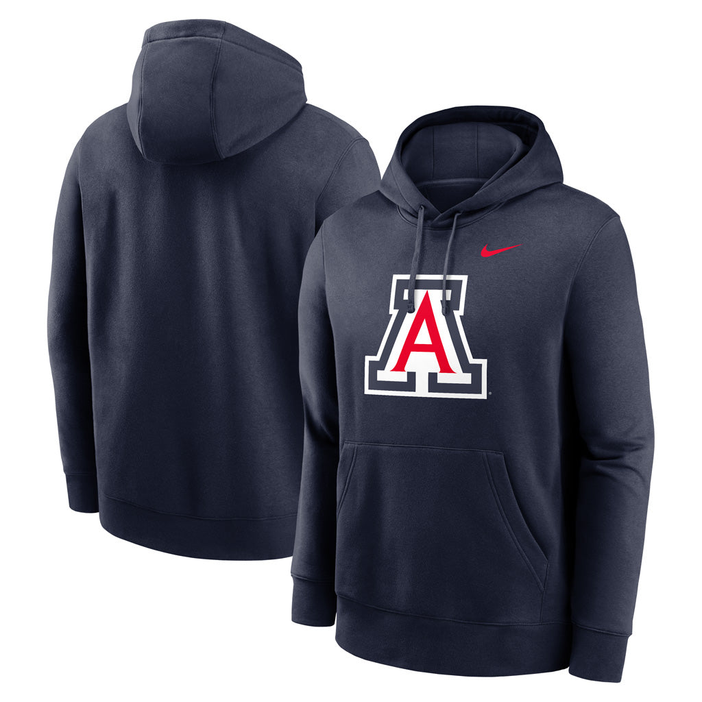 NCAA Arizona Wildcats Nike Primary Logo Club Fleece Hoodie