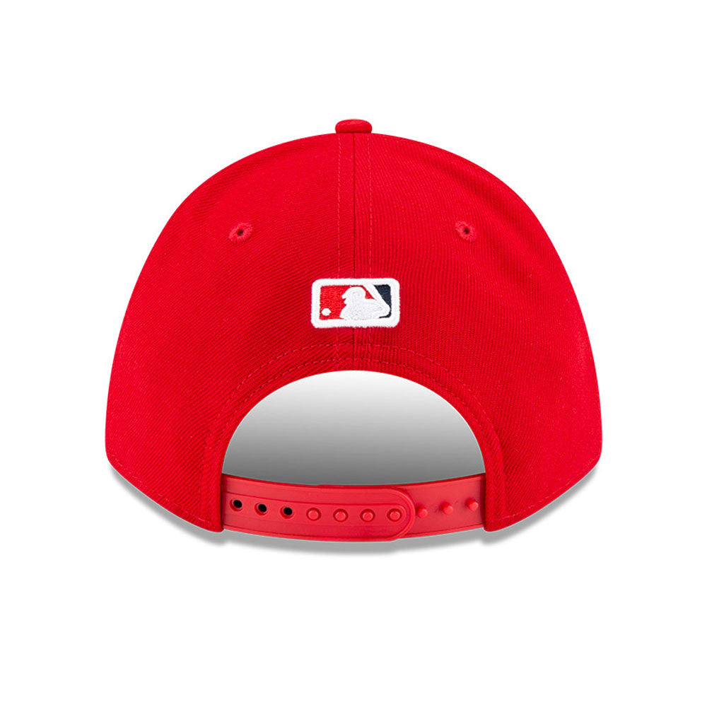 MLB Los Angeles Angels New Era Game Player Replica 9FORTY M-Crown Hat - Red