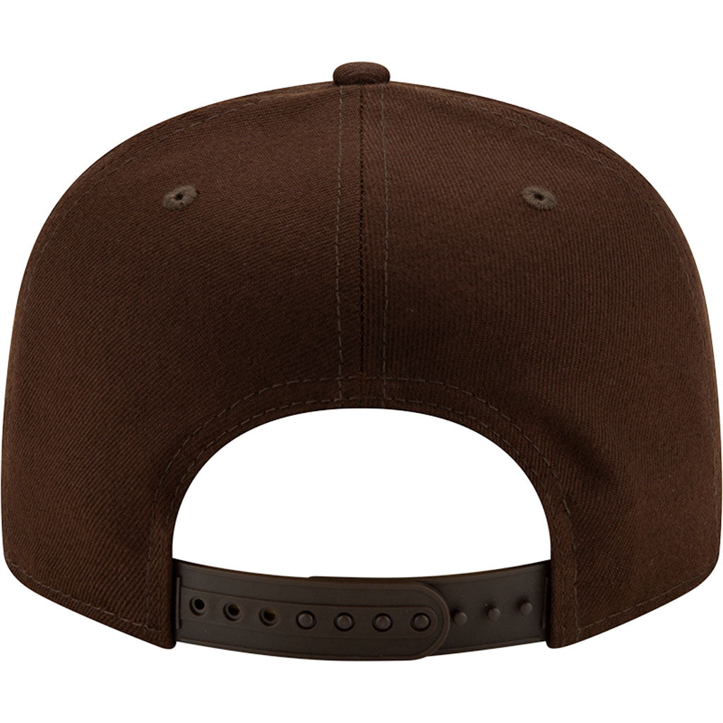 MLB San Diego Padres New Era Basic 9FIFTY Snapback Hat - Brown