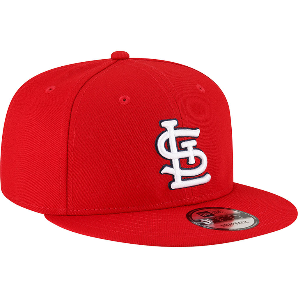 MLB St. Louis Cardinals New Era Basic 9FIFTY Snapback Hat - Red