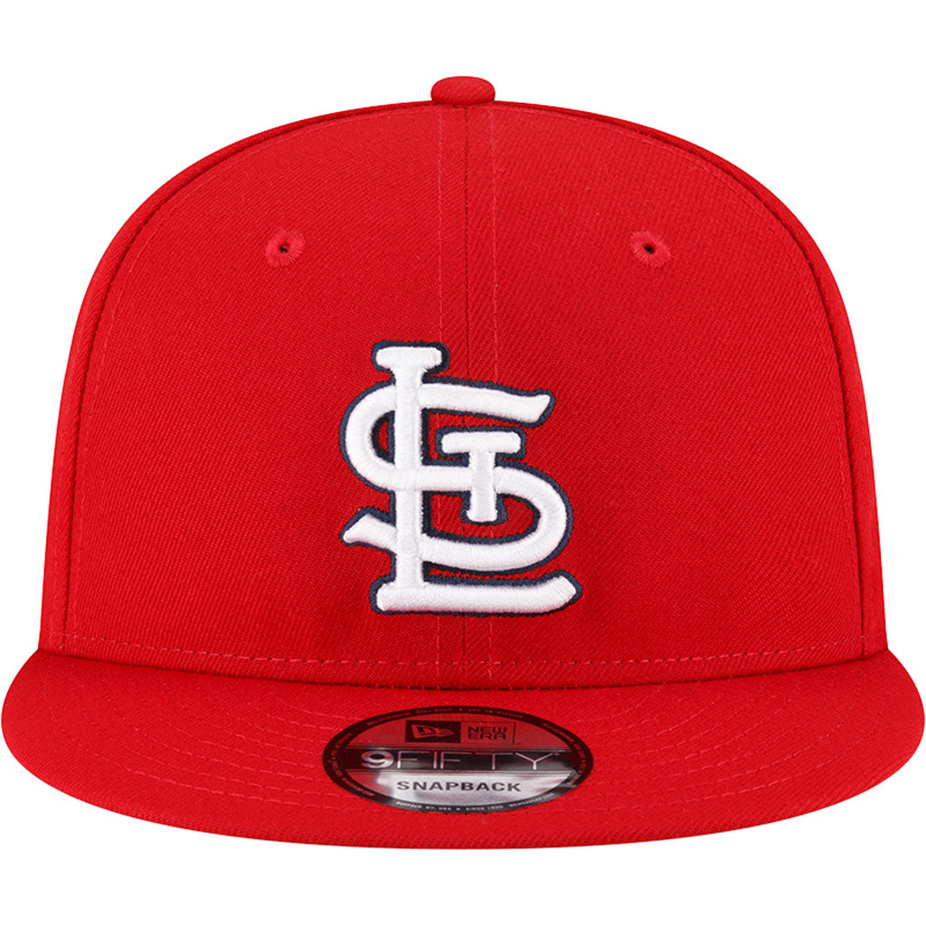 MLB St. Louis Cardinals New Era Basic 9FIFTY Snapback Hat - Red