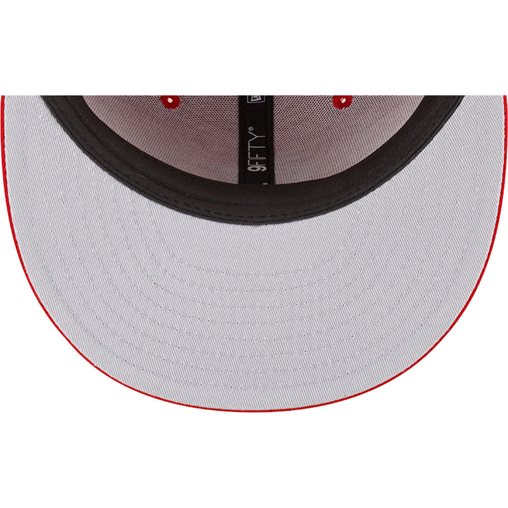 MLB St. Louis Cardinals New Era Basic 9FIFTY Snapback Hat - Red