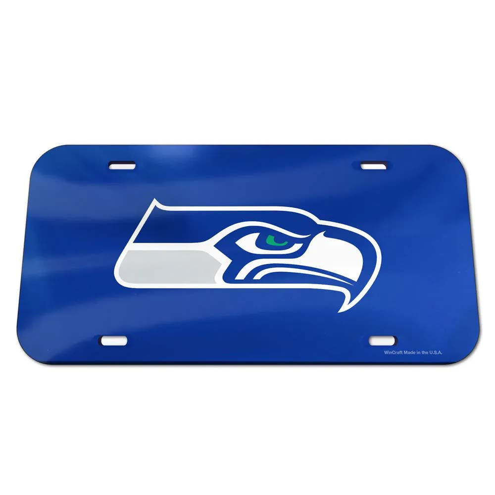 NFL Seattle Seahawks Wincraft Acrylic License Plate