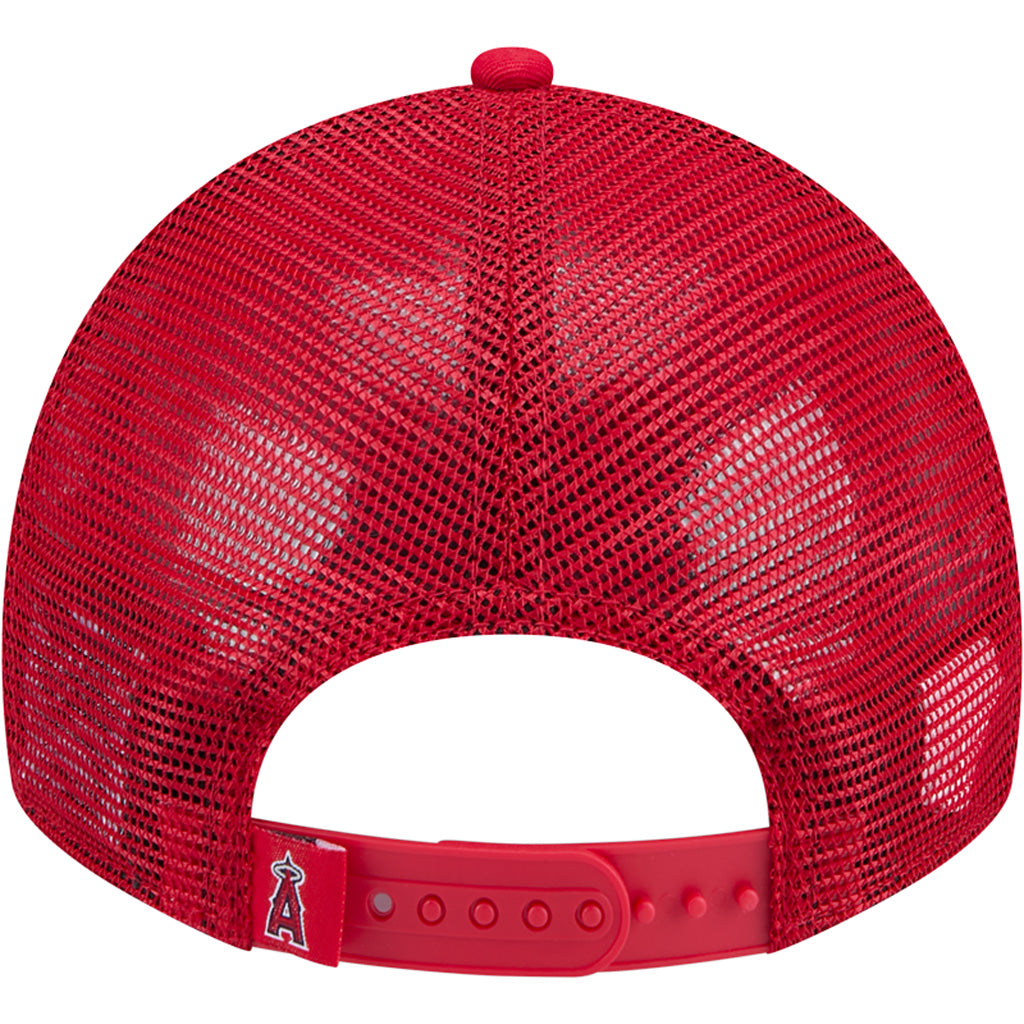MLB Los Angeles Angels New Era Game Day 9TWENTY Snapback Trucker Hat - Red